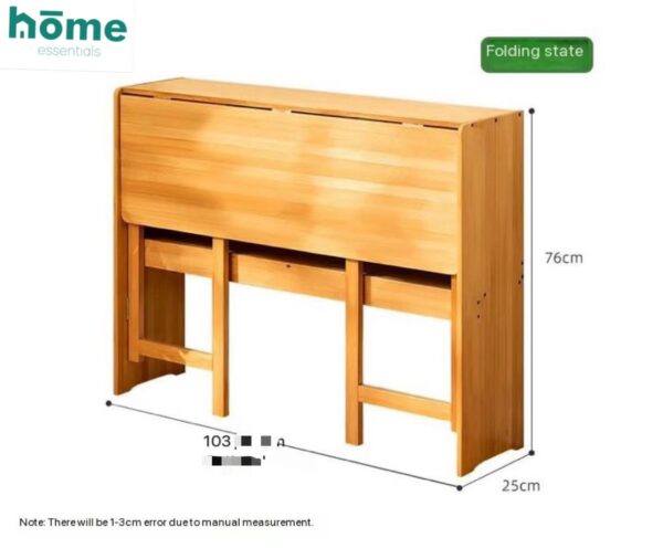 Table pliante (Bureau d'étude pliable) – Image 3