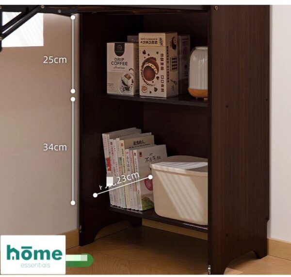 Bureau d’étude - Table d’ordinateur pliable avec étagères – Image 5